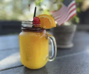 Enjoy the Saloon's Rum Runner...the best!